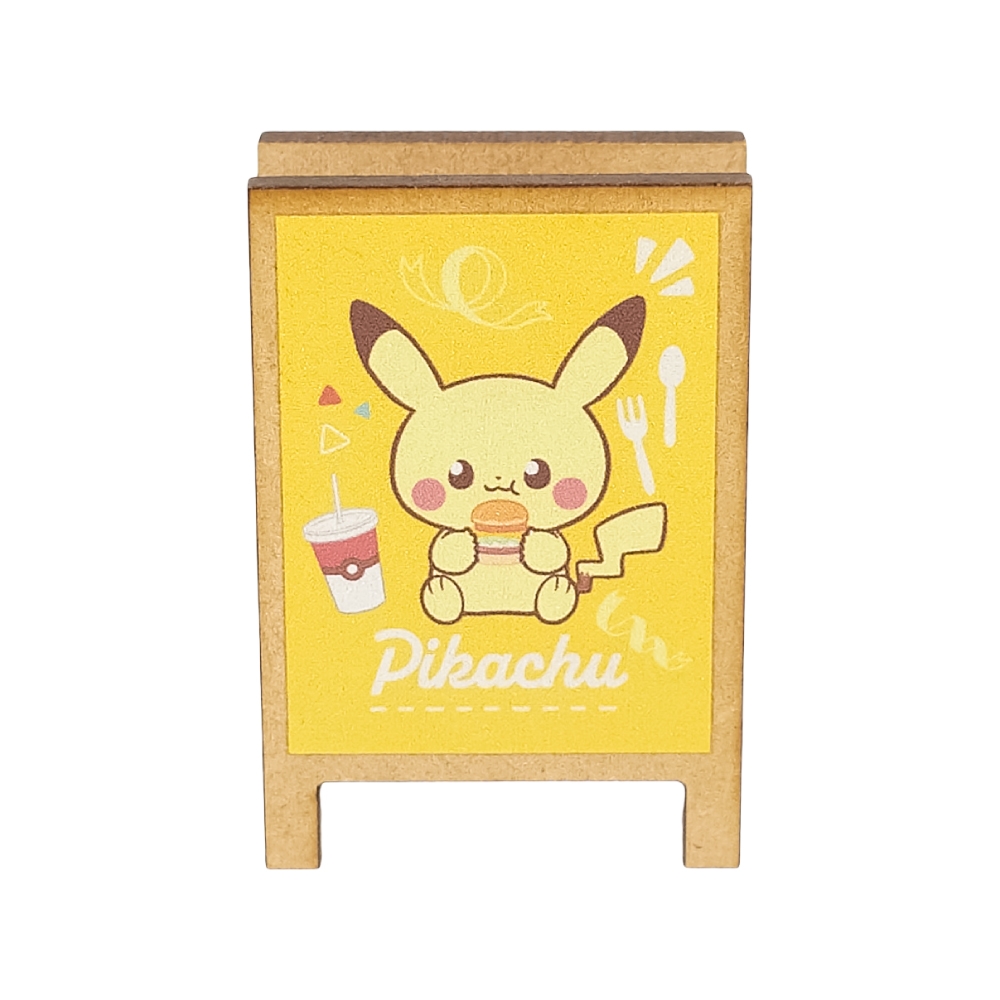 看板風クリップ　ピカチュウ　ダイナー　ポケピース