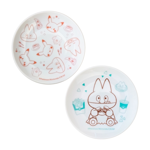 豆皿2枚セット　ダイナー　ポケピース