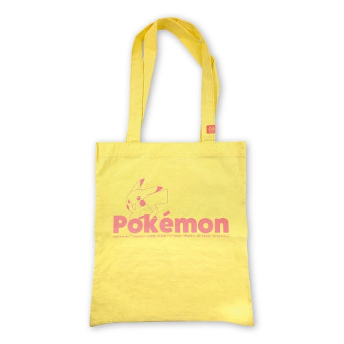 トートバッグ カラーロゴ ピカチュウ ｜【公式】ポケモンセンター