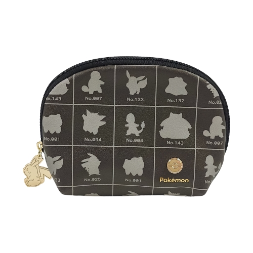 ティッシュポーチ　シルエット　モノトーン