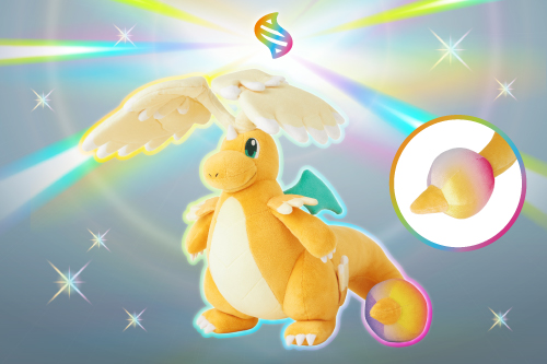 メガシンカしたポケモンたちのぬいぐるみに、メガカイリューが登場！