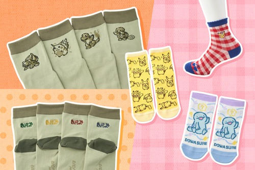 かわいらしいデザインのソックスや、秋冬にぴったりなソックスが登場！