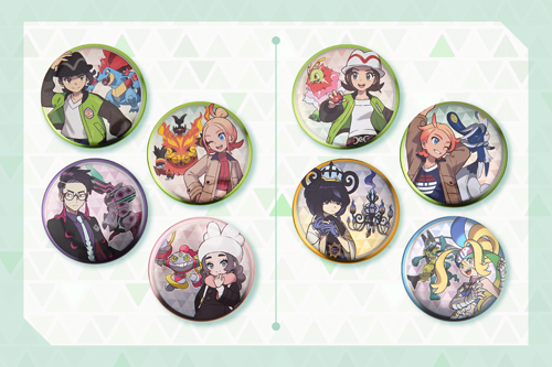 「缶バッジコレクション〜ミアレ編〜」が登場！