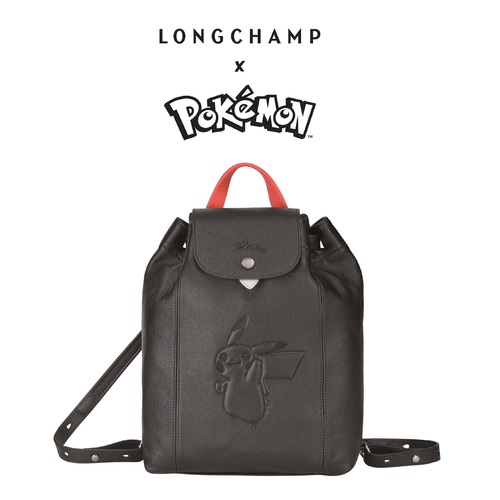 バックパック Longchamp x Pokemon 【ブラック】 : ポケモンセンター 
