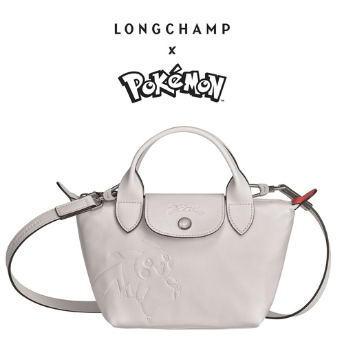 トップハンドルバッグ XS Longchamp x Pokemon 【ホワイト】