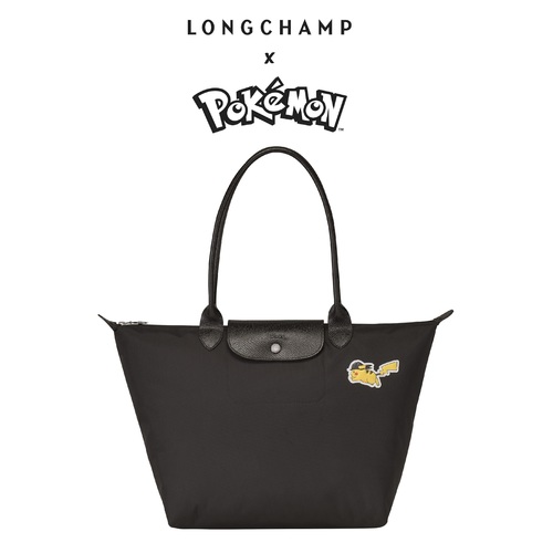 ショルダーバッグ L Longchamp x Pokemon 【ブラック】 : ポケモン