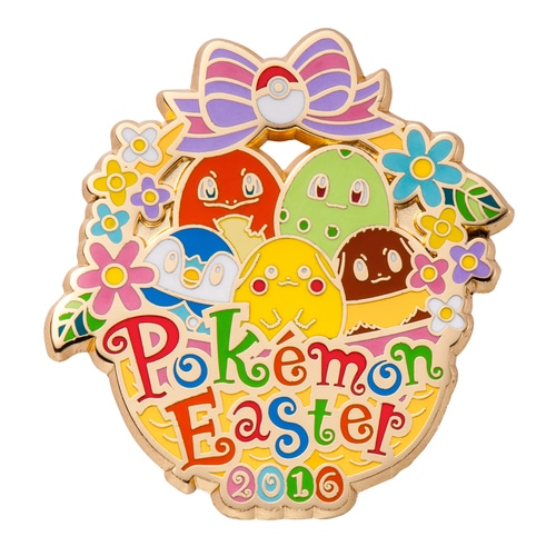 ロゴピンズ Pokemon Easter 16 ポケモンセンターオンライン