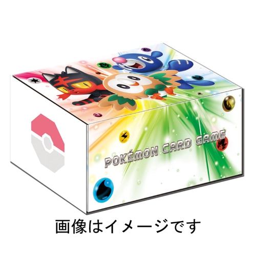 ポケモンカードゲーム カードボックス モクロー ニャビー アシマリ エネルギーカード付き ポケモンセンターオンライン