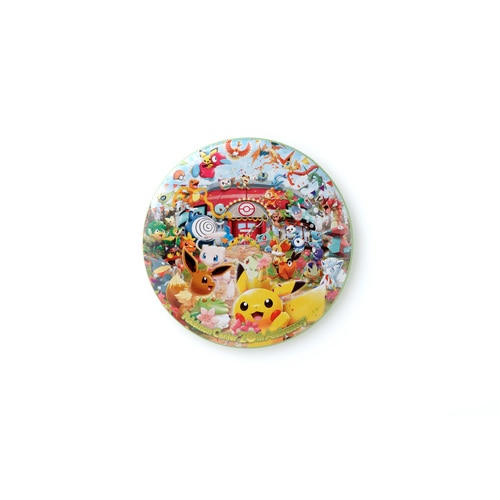 ポケモンセンター東京 3周年祝す一番エンブレム 缶バッジ Whirledpies Com