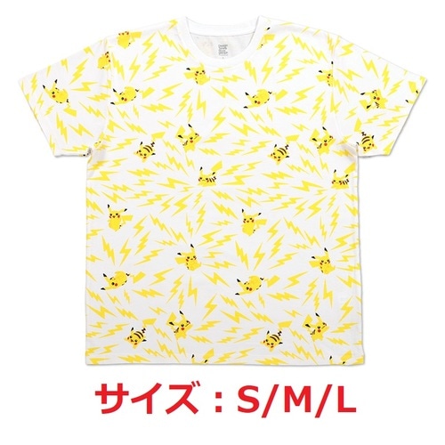 graniph Tシャツ ピカチュウパターン　S/M/L