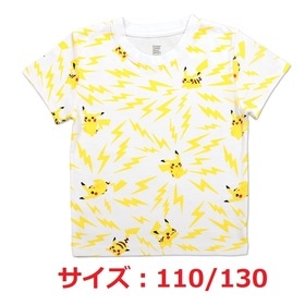 graniph Tシャツ ピカチュウパターン　110/130