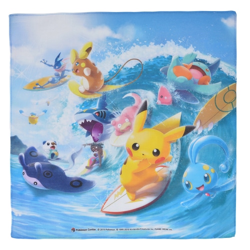 ハンカチ Pokémon Surf : ポケモンセンターオンライン