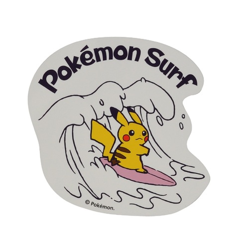 ステッカー Pokemon Surf ピカチュウ サーフ ポケモンセンターオンライン