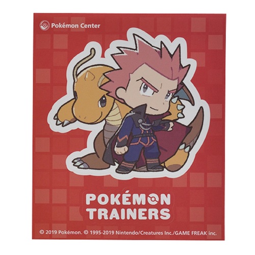 ステッカー Pokémon Trainers ワタル＆カイリュー : ポケモンセンター