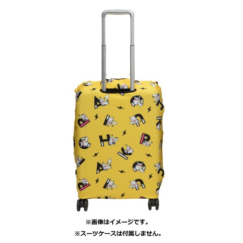 スーツケースカバー PIKAPIKACHU Yellow M : ポケモンセンターオンライン