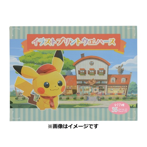 イラストプリントウエハース Pokemon Cafe Mix ポケモンセンターオンライン