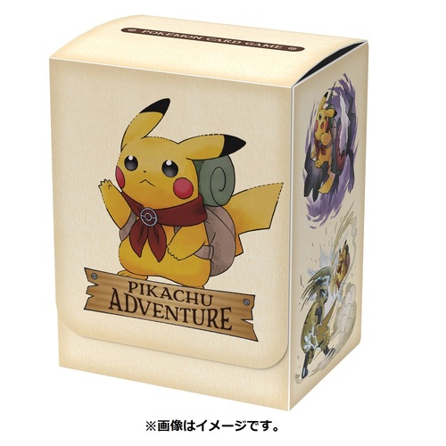 ポケモンカードゲーム デッキケース Pikachu Adventure ポケモンセンターオンライン