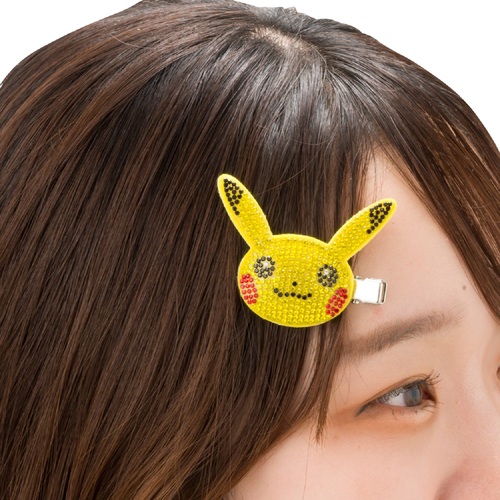 Pokémon accessory×25NICOLE キラキラ前髪クリップ ピカチュウ