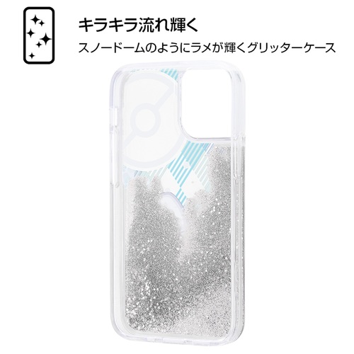 Iphone 12mini 対応 ラメ グリッターケース ユキハミ ポケモンセンターオンライン