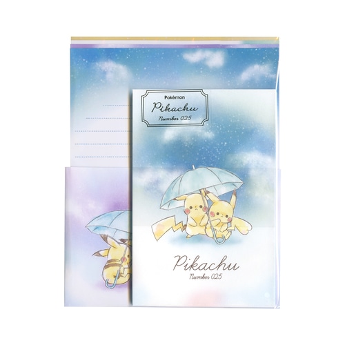 ピカチュウレター Pikachu Number025 傘 ポケモンセンターオンライン