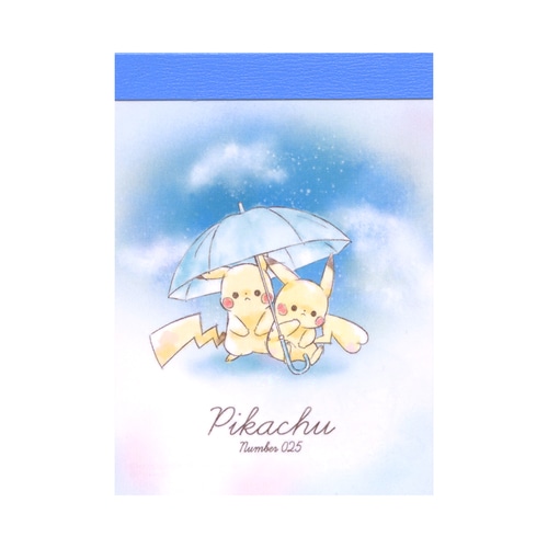 ピカチュウミニメモ 「Pikachu number025」 傘