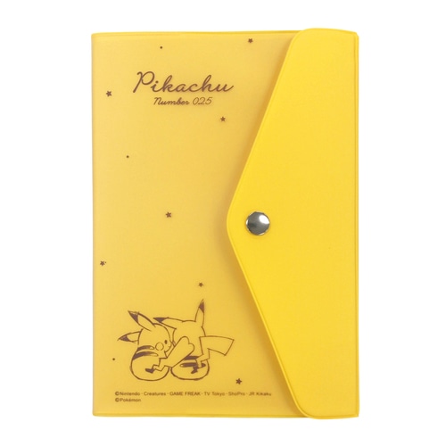 ｂ６ウィークリーフラップボタン Pikachu Number025 ポケモン ポケモンセンターオンライン