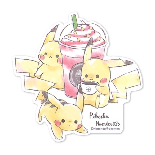 ビッグステッカー Pikachu Number025 ピカチュウ ポケモンセンターオンライン