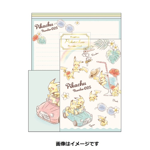 レター Pikachu Number025 ピカチュウレインボー ポケモンセンターオンライン