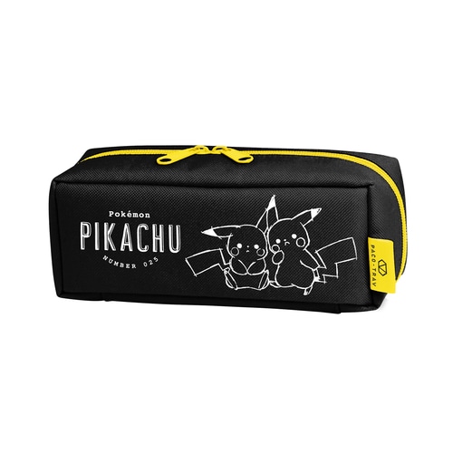 ｐａｃｏ ｔｒａｙペンケースビッグキャパ Pikachu Number025 ブラック ポケモンセンターオンライン