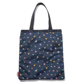 EMERALD TOTE Pokemon and flowers