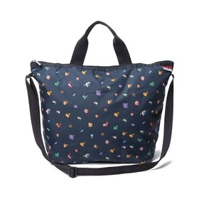 DELUXE EASY CARRY TOTE Pokemon and flowers