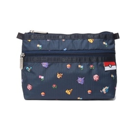 COSMETIC CLUTCH Pokemon and flowers