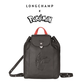 バックパック Longchamp x Pokemon 【ブラック】