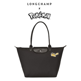 ショルダーバッグ L Longchamp x Pokemon 【ブラック】