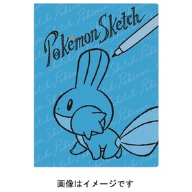 6ポケットクリアファイル Pokémon Sketch ミズゴロウ