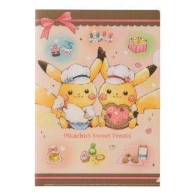 A4クリアファイル Pikachu’s Sweet Treats