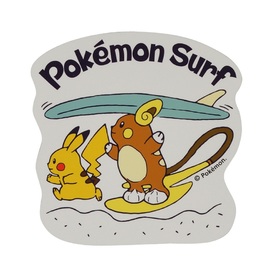 ステッカー Pokémon Surf ピカチュウ&ライチュウ