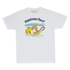 Tシャツ Pokémon Surf ピカチュウ＆ライチュウ　S/M/L