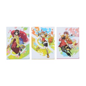 A4クリアファイル 3枚セット Pokémon Trainers エリカ&ハルカ&セレナ