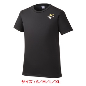 MIZUNO プラクティスTシャツ ピカチュウ UNISEX　S/M/L/XL
