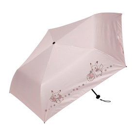 軽量 晴雨兼用折りたたみ傘 LOVELY FLOWERS WITH PIKACHU
