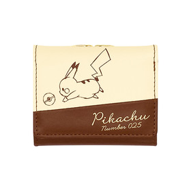 ミニ財布「Pikachu number025」ピカチュウ_ツートン