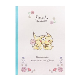 ピカチュウクロスノート　「Pikachu number025」　フラワー